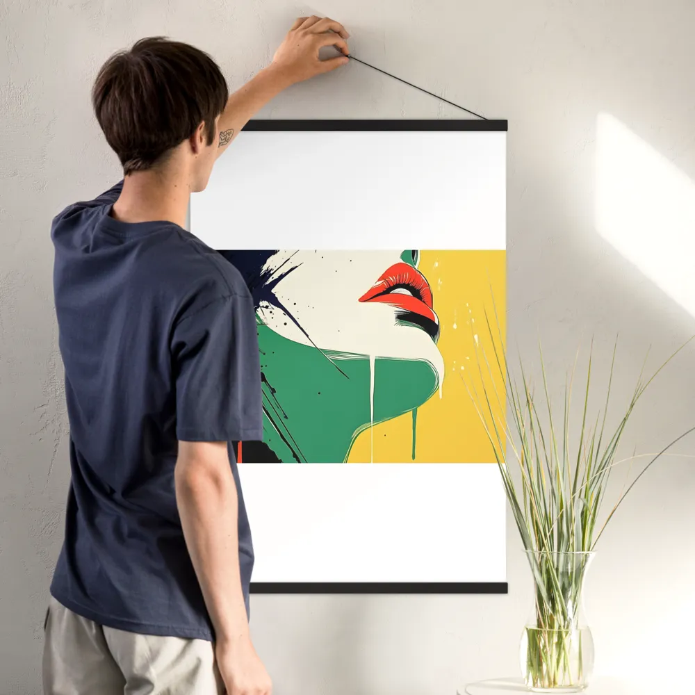 Bold Reflections: A Pop Art Portrait