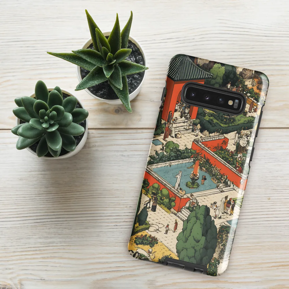 Harmony in the Garden | Phone Case |  S10 Plus | Tough Case | Glossy