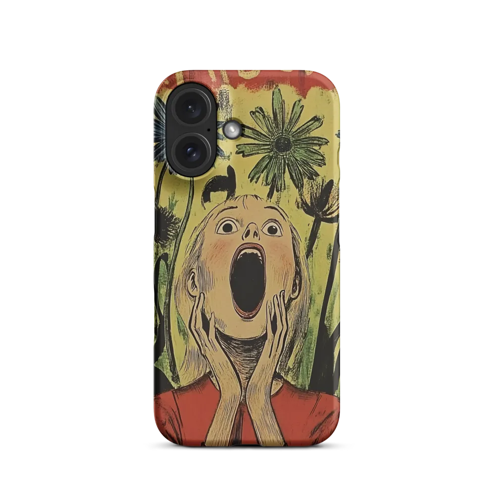The Echo of Panic | Phone Case |  16 | Snap Case | Matte