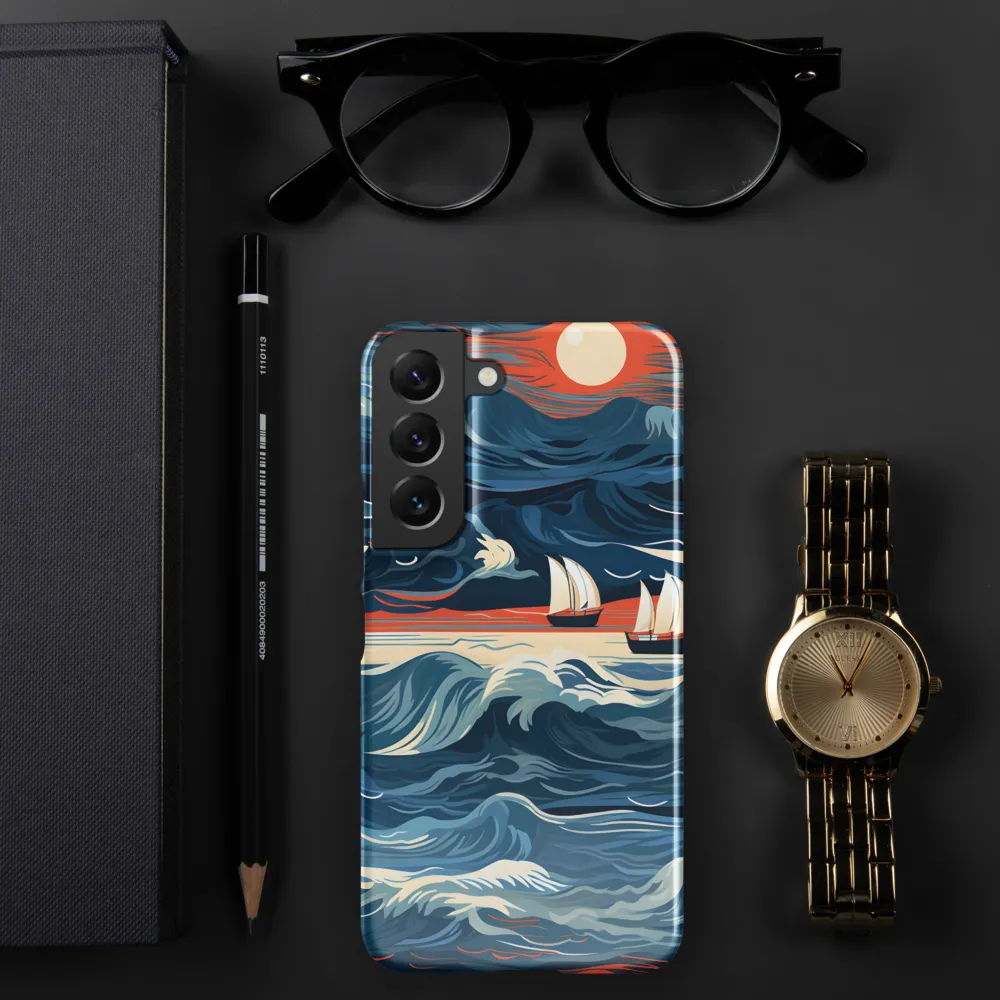Ocean Whispers: A Voyage at Dusk