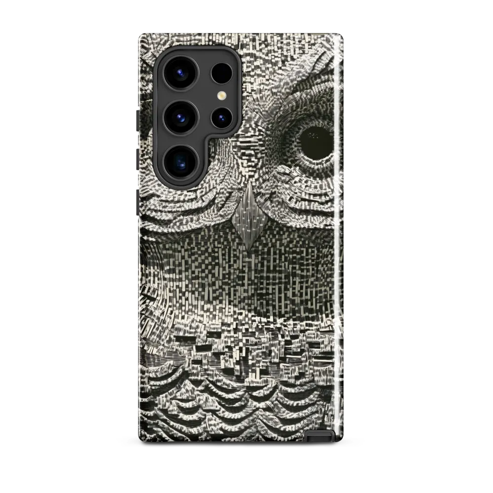 Intricate Owl of Textures