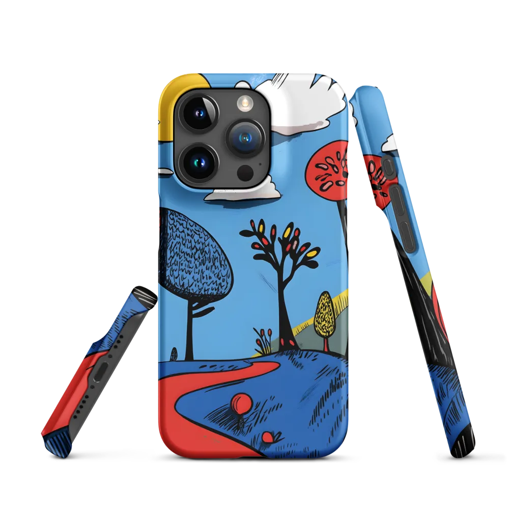 A Playful Journey Through Whimsical Woods | Phone Case |  15 Pro | Snap Case | Matte