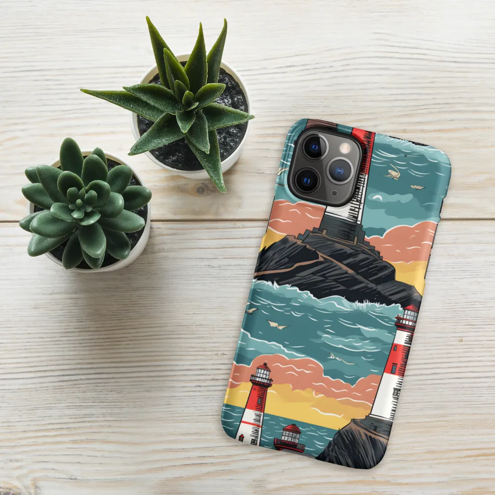 Lighthouses in a Whimsical Ocean