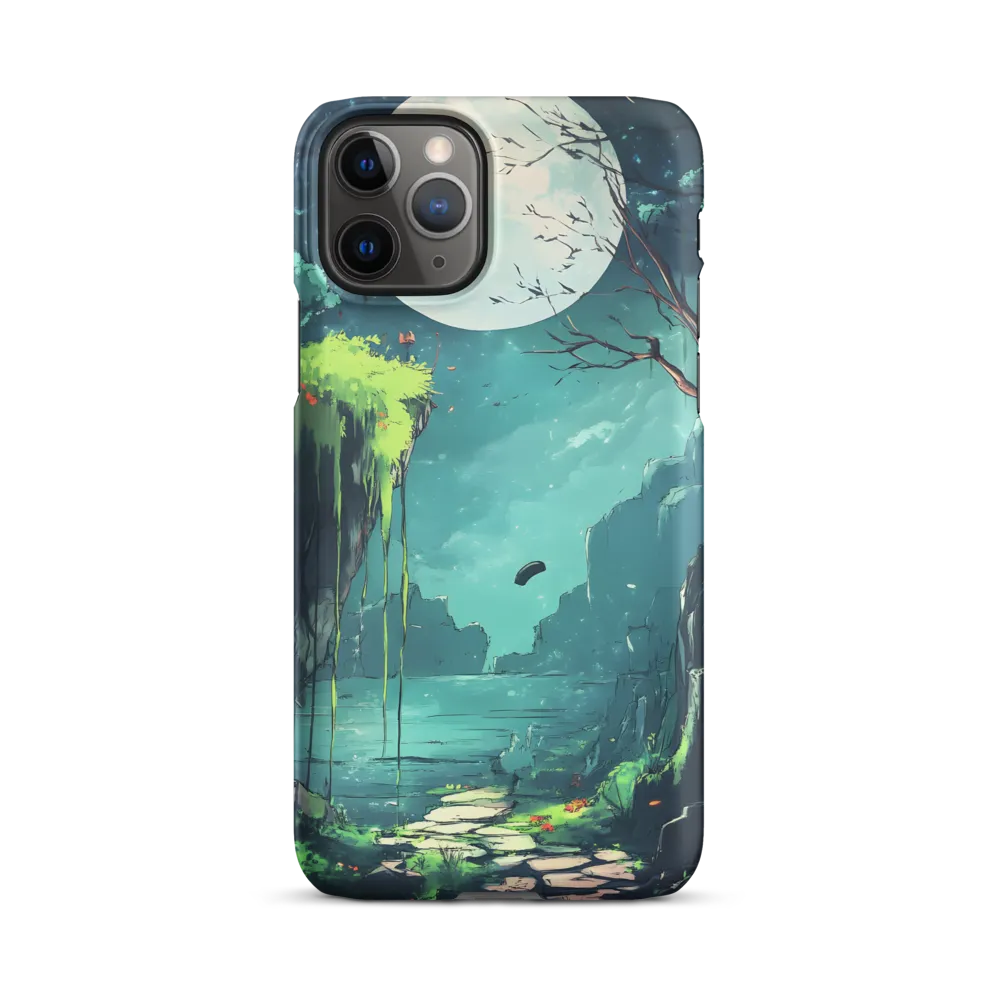 Moonlit Serenity: A Fantastical Landscape