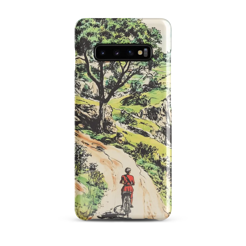 Riding Through Serenity | Phone Case |  S10 Plus | Snap Case | Glossy