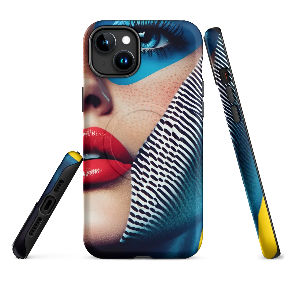 Bold Expressions: A Modern Portrait | Phone Case |  15 Plus | MagSafe® Tough Case | Matte
