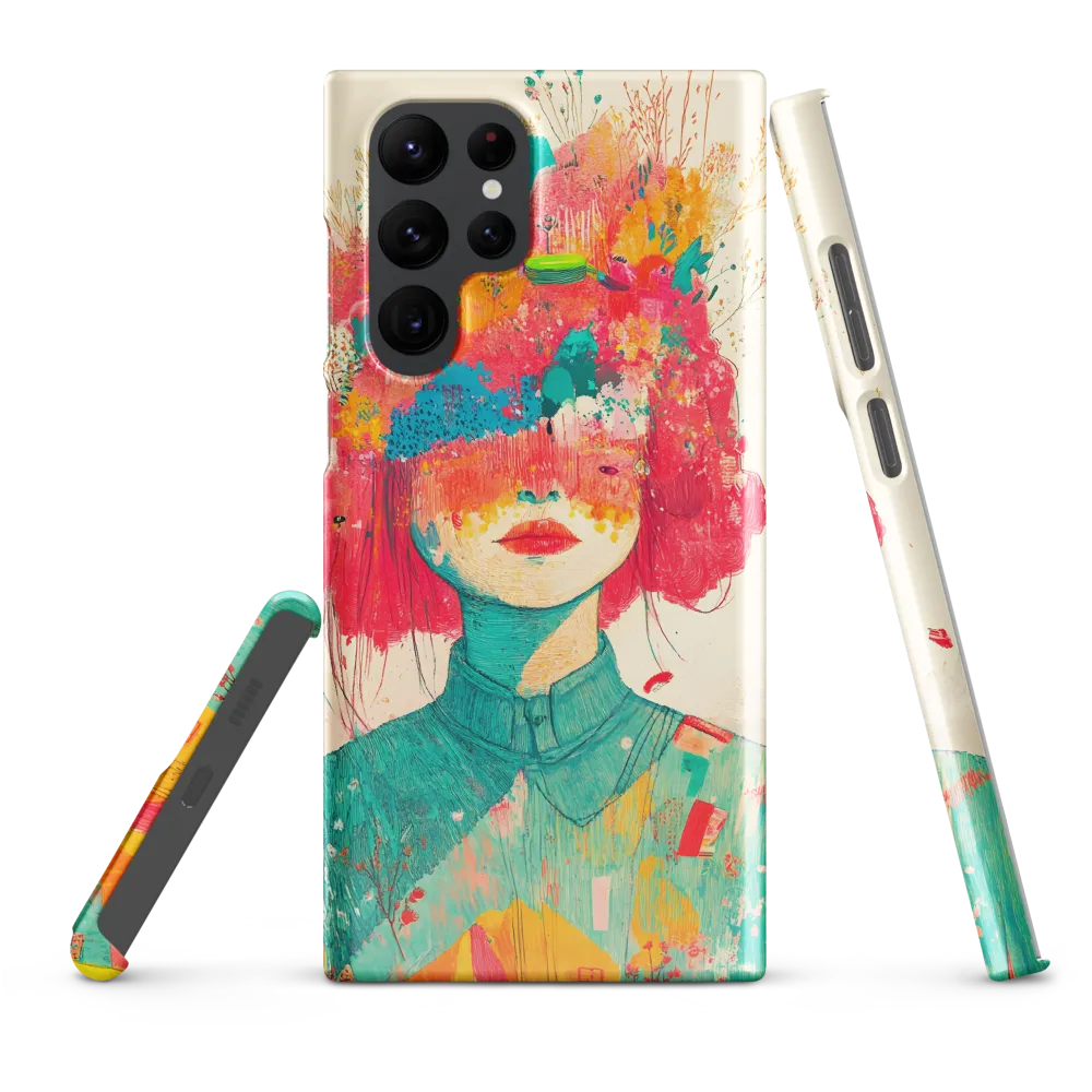 Whimsical Floral Portrait