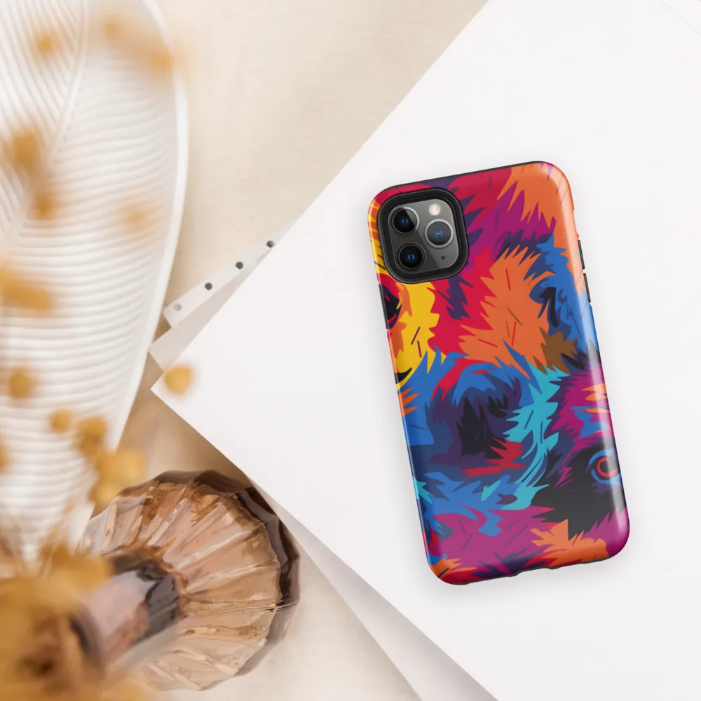 The Colorful Essence of Bears | Phone Case |  11 Pro Max | Tough Case | Glossy