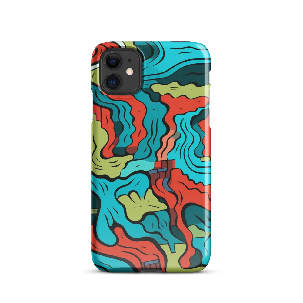 Flow of Color | Phone Case |  11 | Snap Case | Glossy