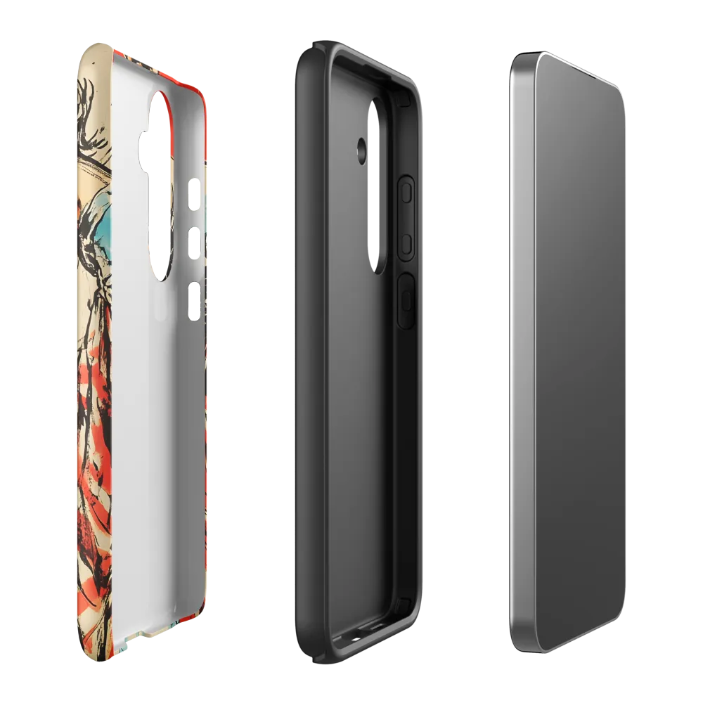 Burst of Joy | Phone Case |  S24 Plus | Tough Case | Matte