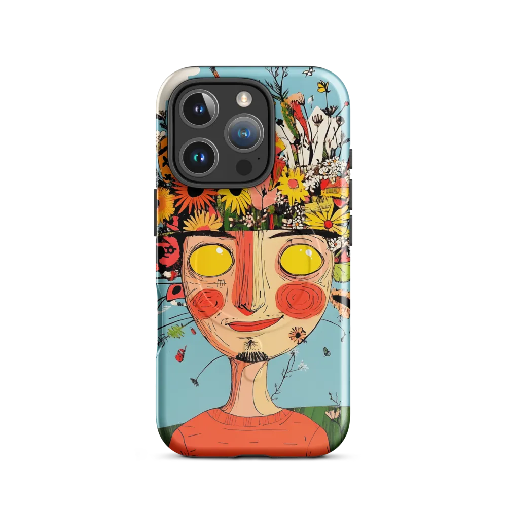 Whimsical Bloom | Phone Case |  16 Pro | MagSafe® Tough Case | Glossy