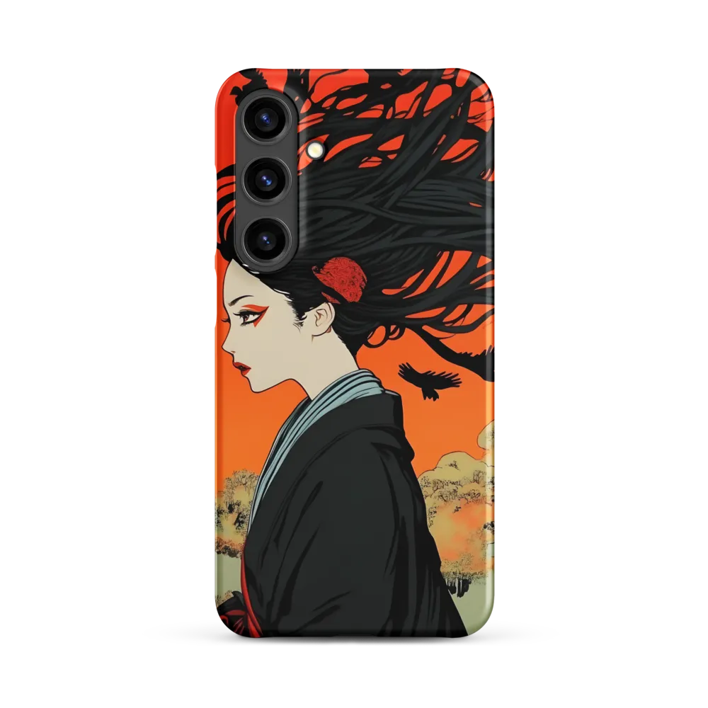 Whispers of Shadows | Phone Case |  S24 Plus | Snap Case | Matte