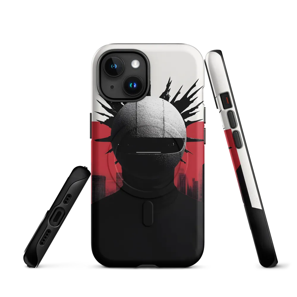 Mysterious Urban Figure | Phone Case |  15 | MagSafe® Tough Case | Matte