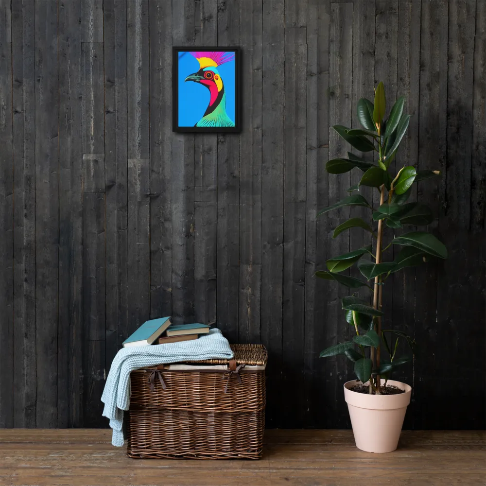 Whimsical Avian Portrait