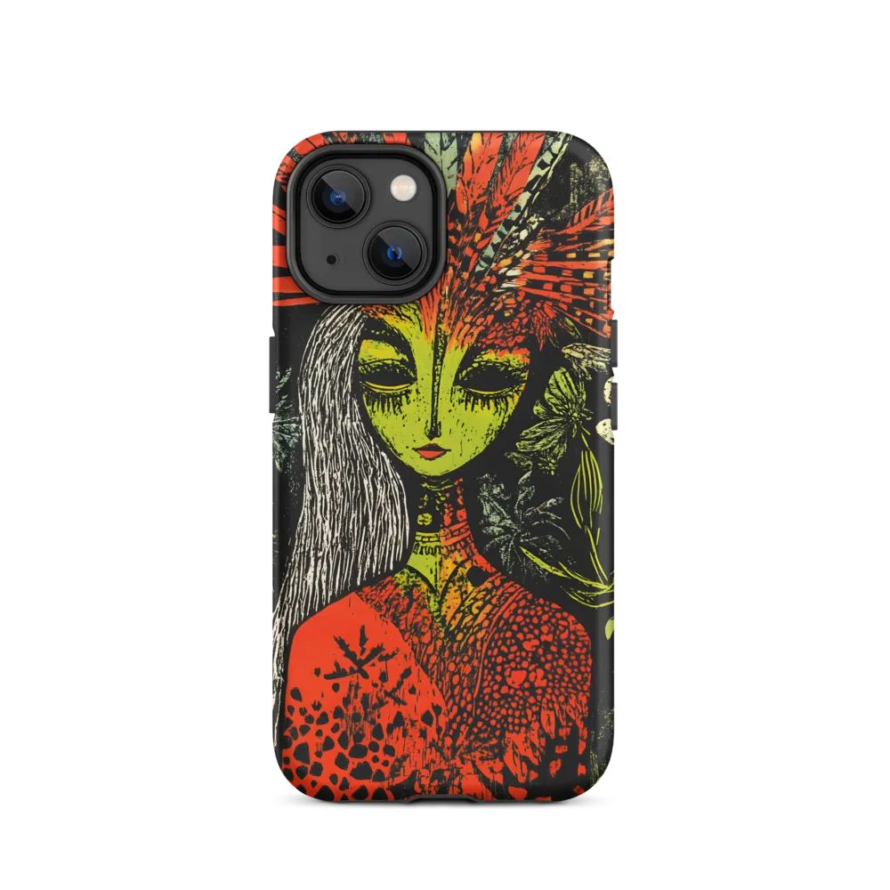 Mystical Flora: A Surreal Portrait
