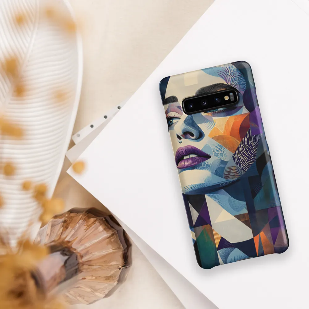 Fragmented Mystery: A Modern Portrait