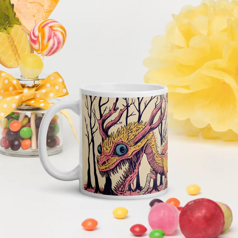 The Enigmatic Dragon of the Desolate Forest | Mugs | Multiple Sizes & Colors