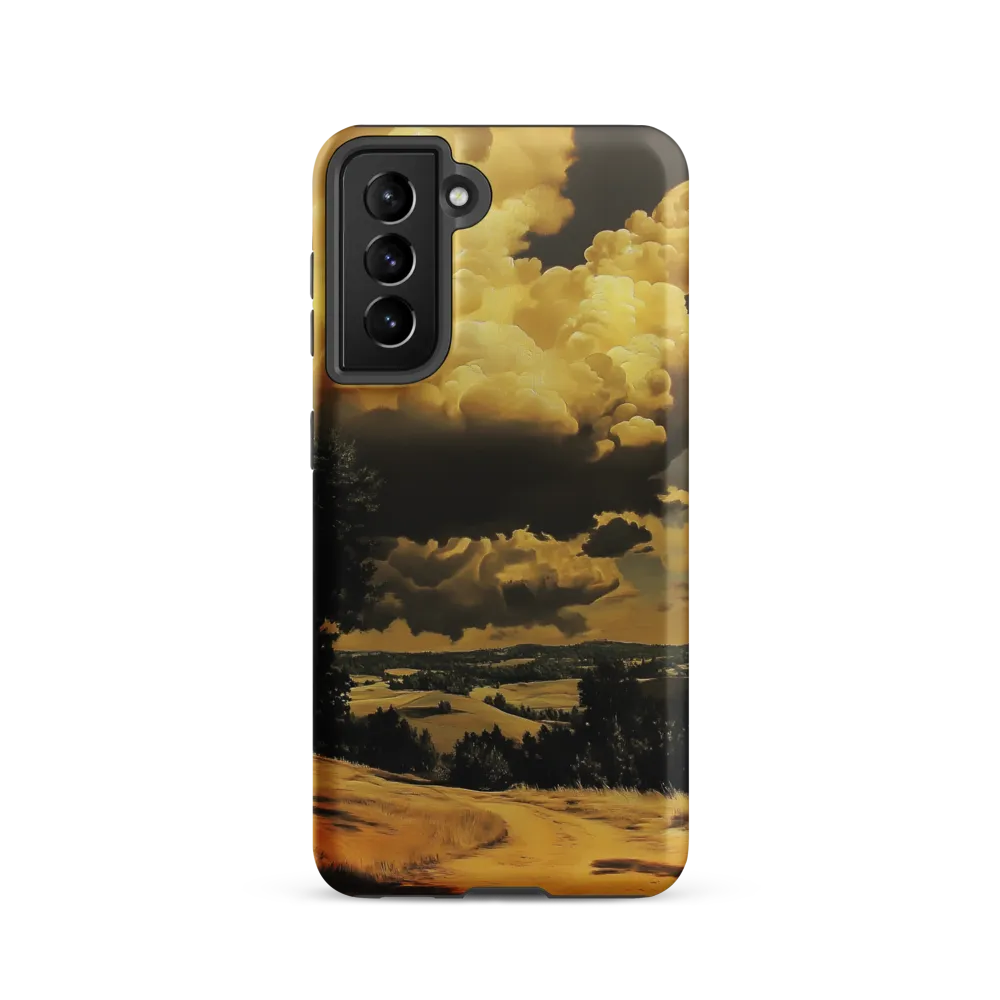 Golden Serenity in the Landscape