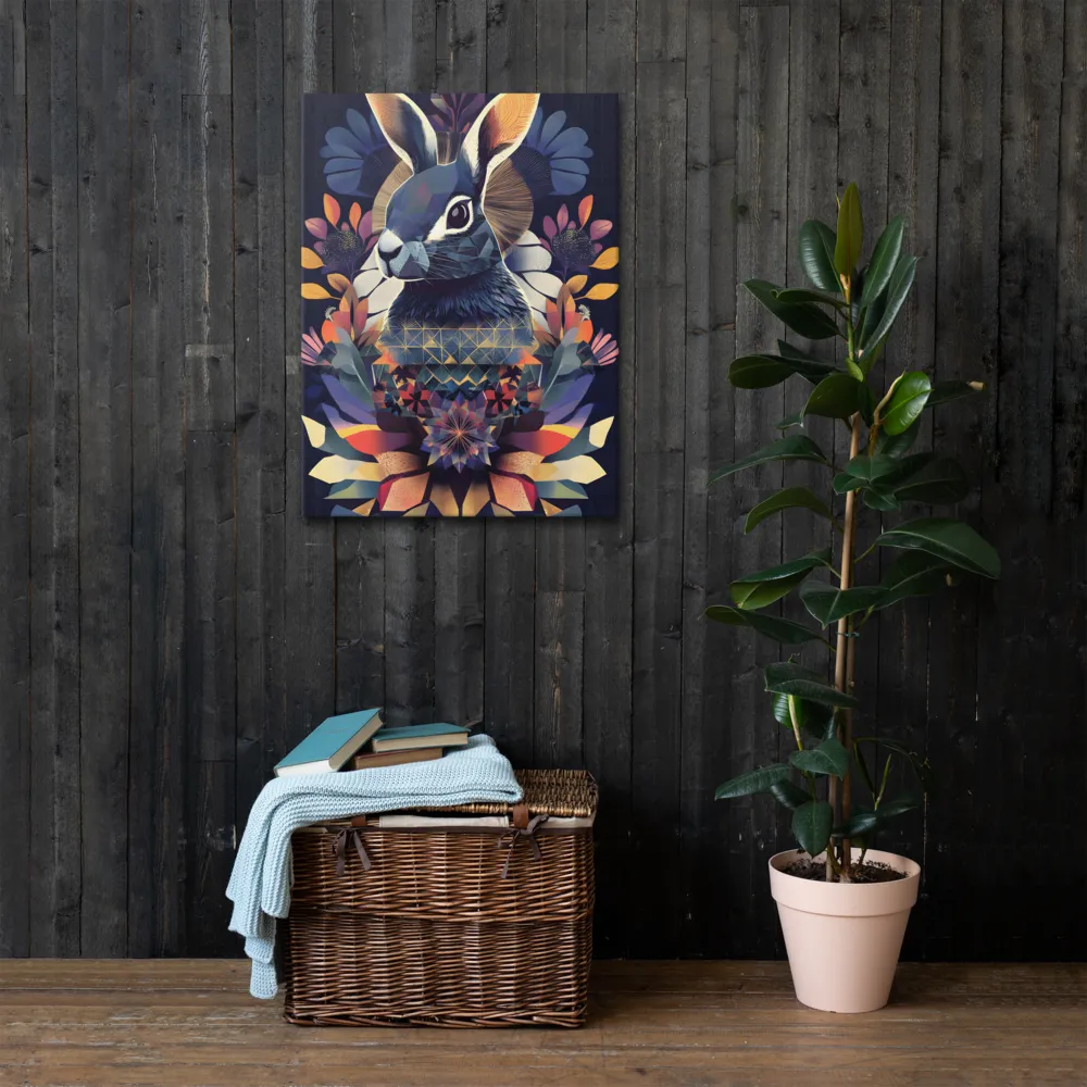 Ethereal Bunny: A Geometric Wonderland