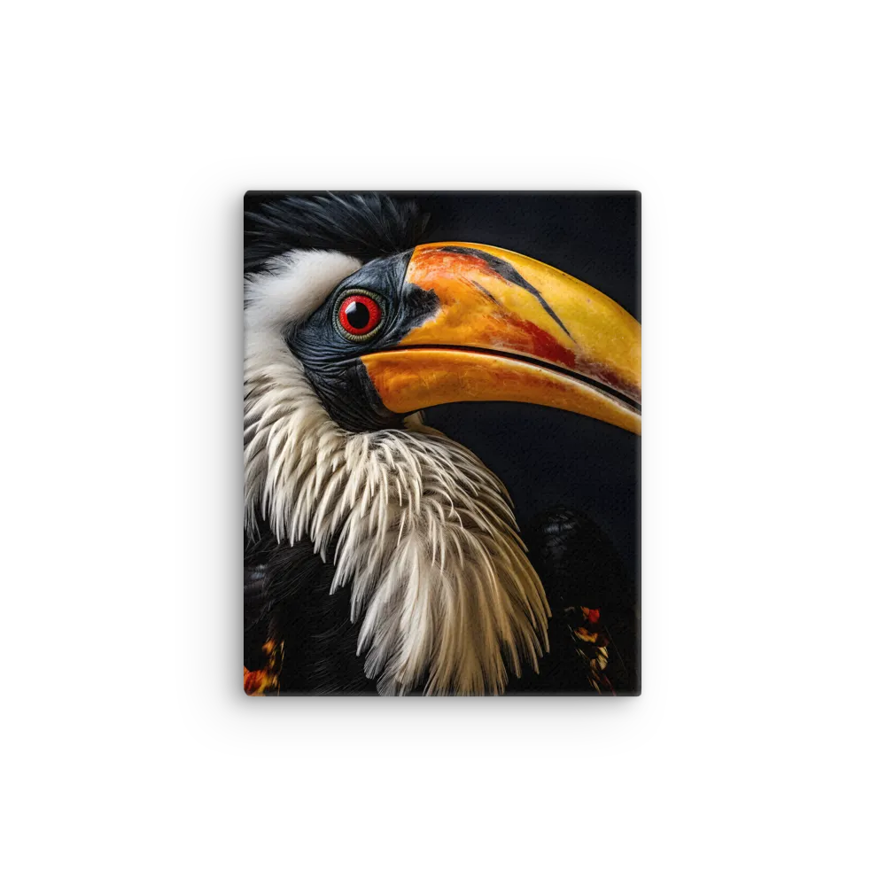 Majestic Hornbill Portrait