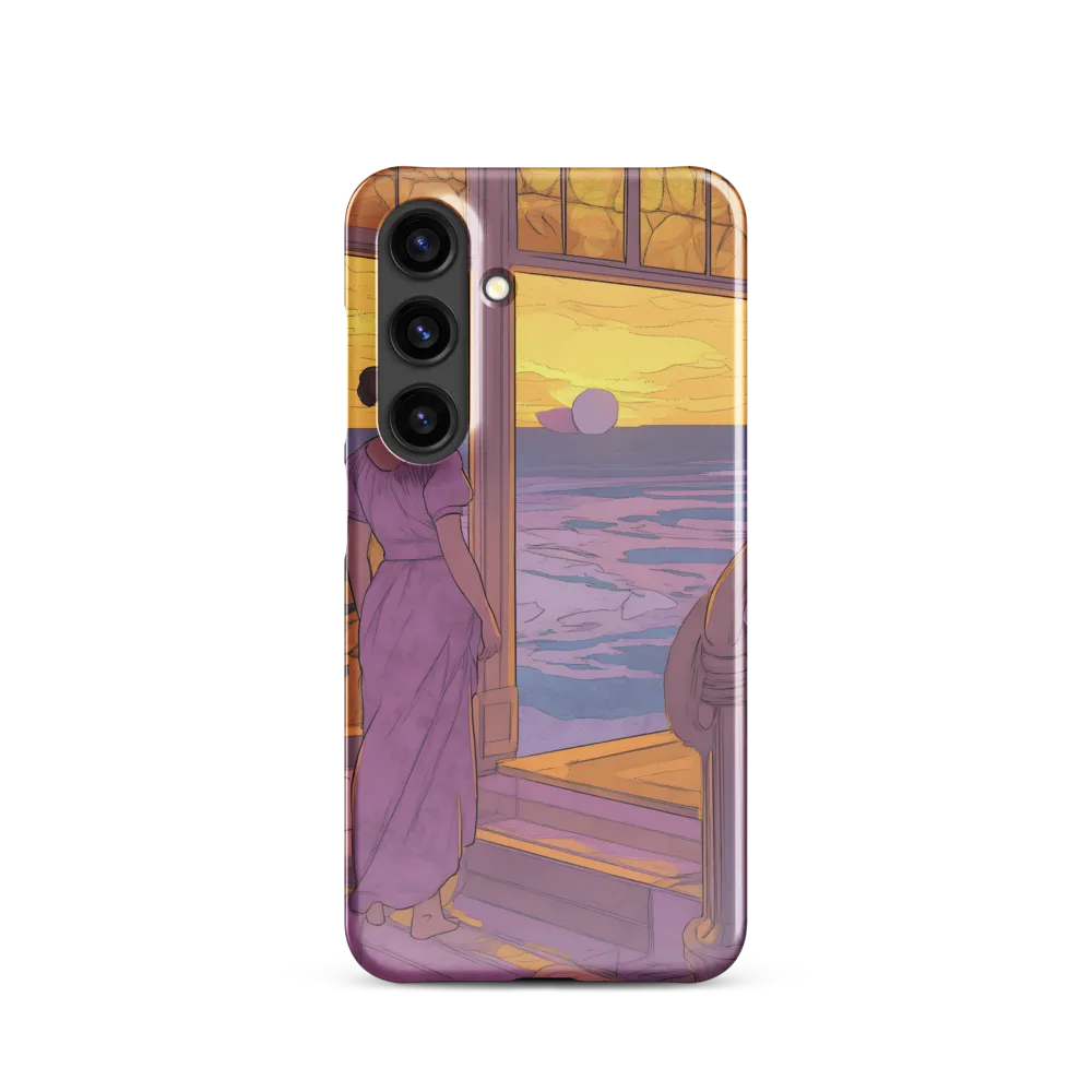 Whispers of the Sunset | Phone Case |  S24 | Snap Case | Glossy