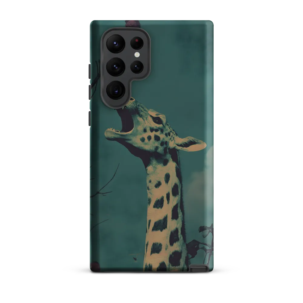 Whispers of the Tall: A Surreal Giraffe Encounter