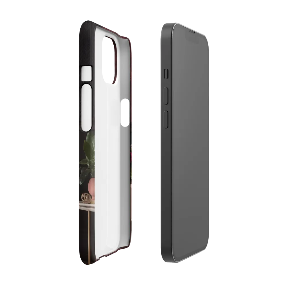 Elegance in Contrast: A Modern Interior Design | Phone Case |  13 | Snap Case | Matte