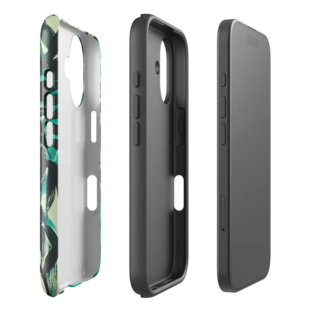 Curious Giraffe in Lush Greenery | Phone Case |  16 | Tough Case | Glossy