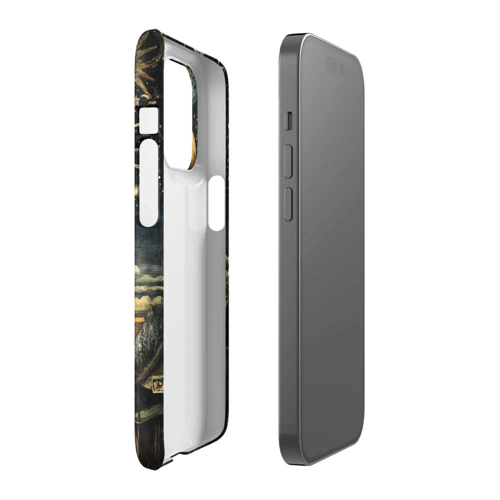 Cosmic Curiosity: A Journey Beyond Earth | Phone Case |  14 Pro | Snap Case | Matte