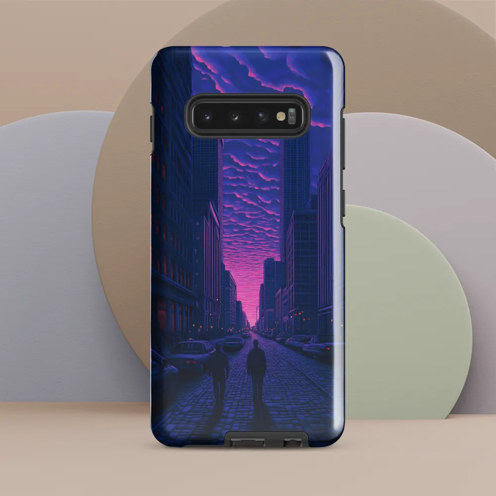 Urban Serenity at Dusk | Phone Case |  S10 Plus | Tough Case | Glossy