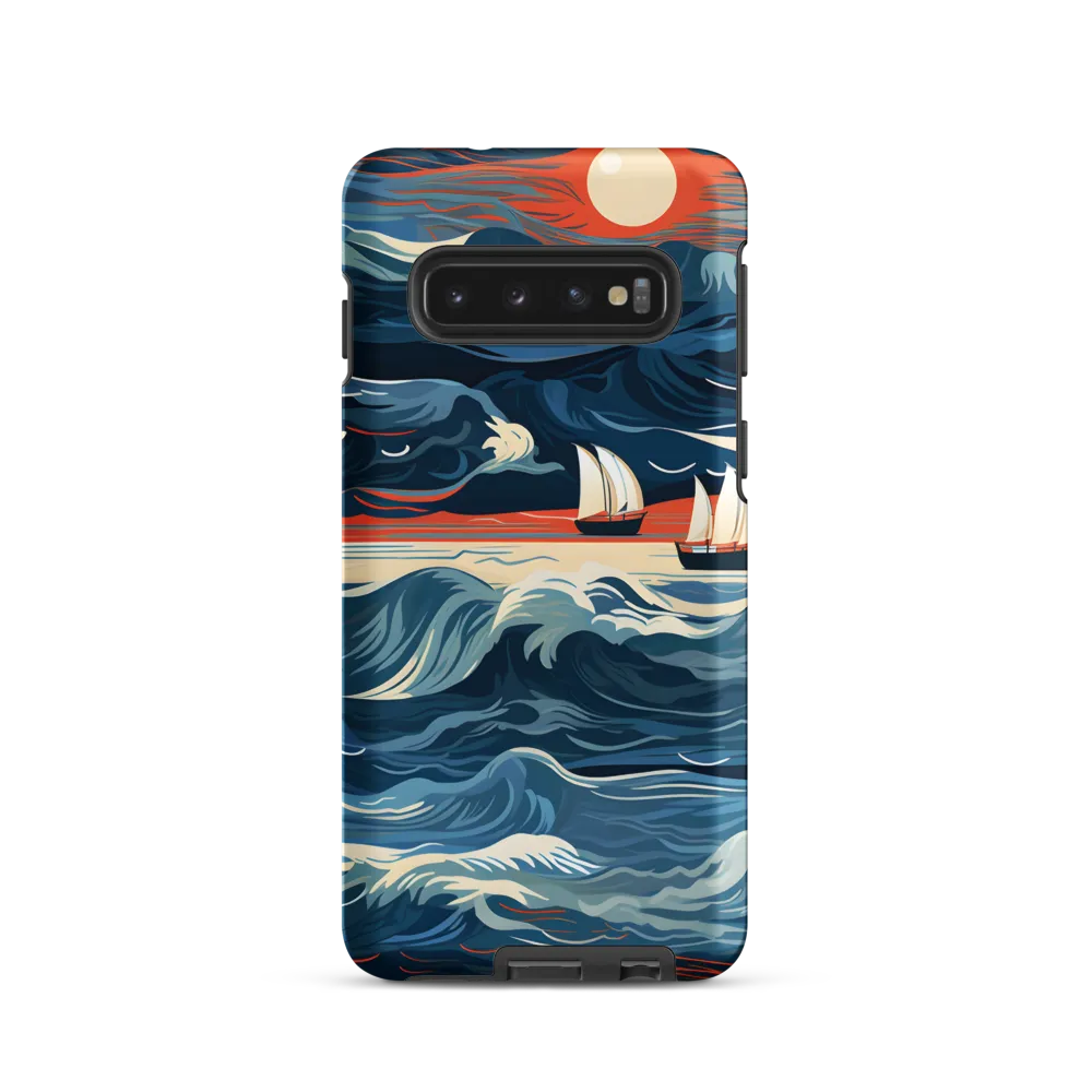 Ocean Whispers: A Voyage at Dusk