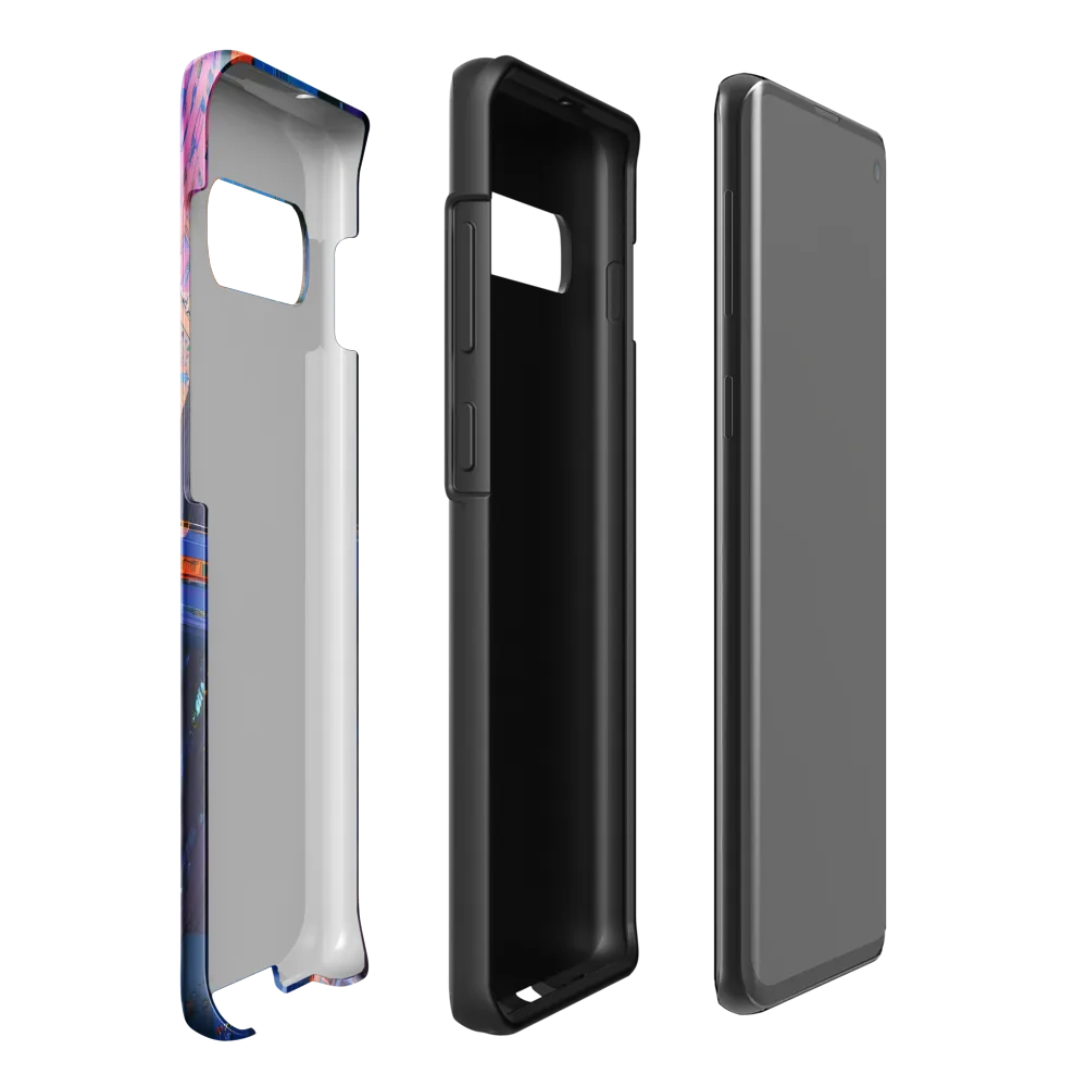 Urban Symphony: Aerial Reverie | Phone Case |  S10 Plus | Tough Case | Glossy