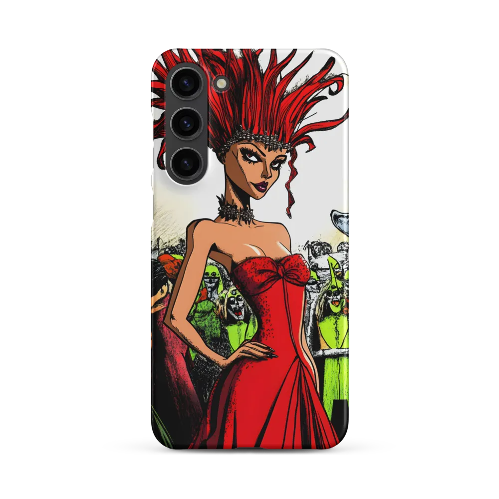 Fiery Elegance: A Fashion Statement