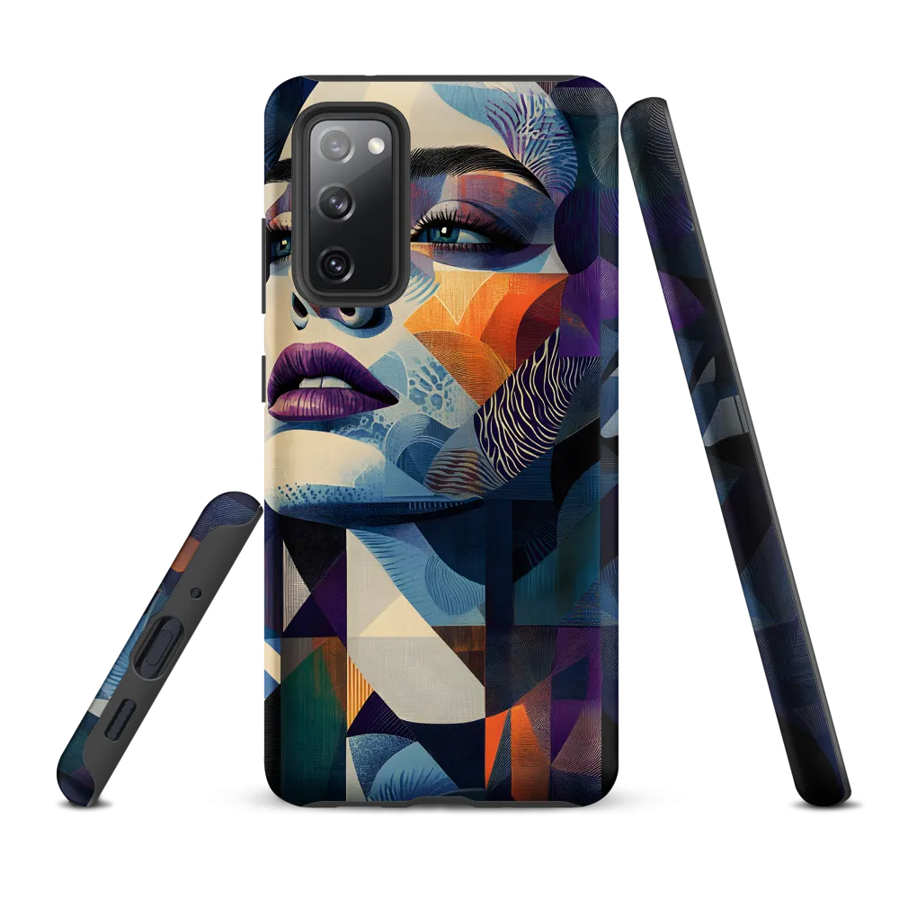 Fragmented Mystery: A Modern Portrait