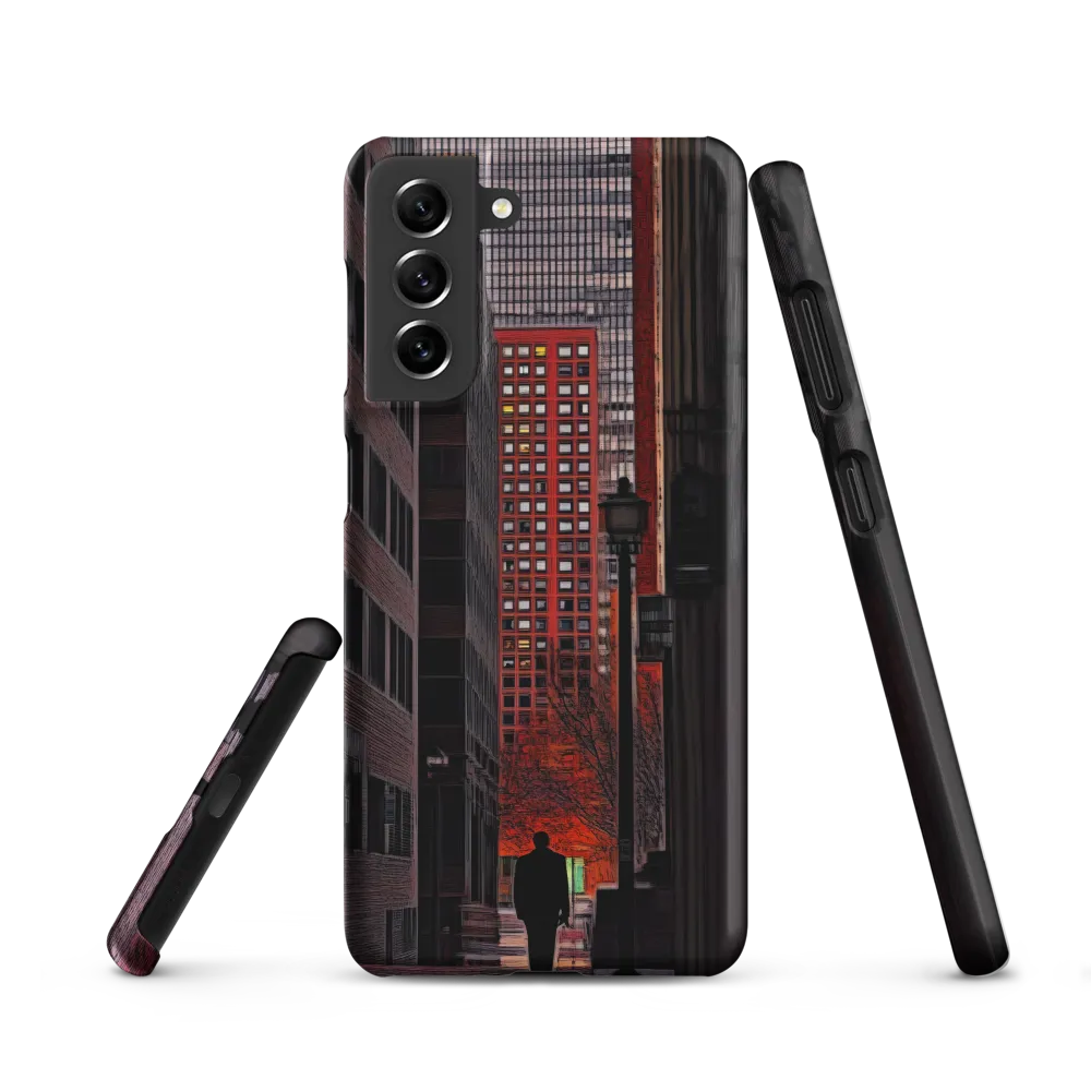 Solitude in the City | Phone Case |  S21 | Snap Case | Matte