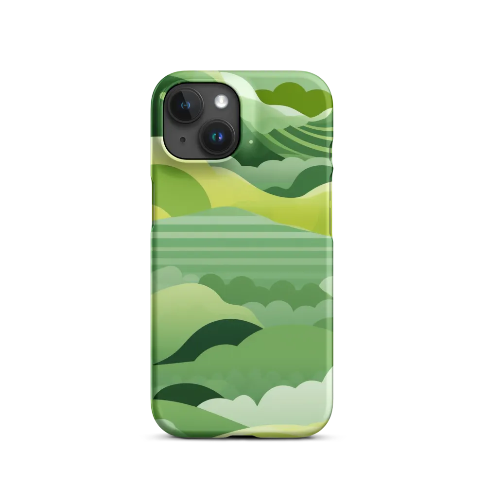 Tranquility in Green Waves