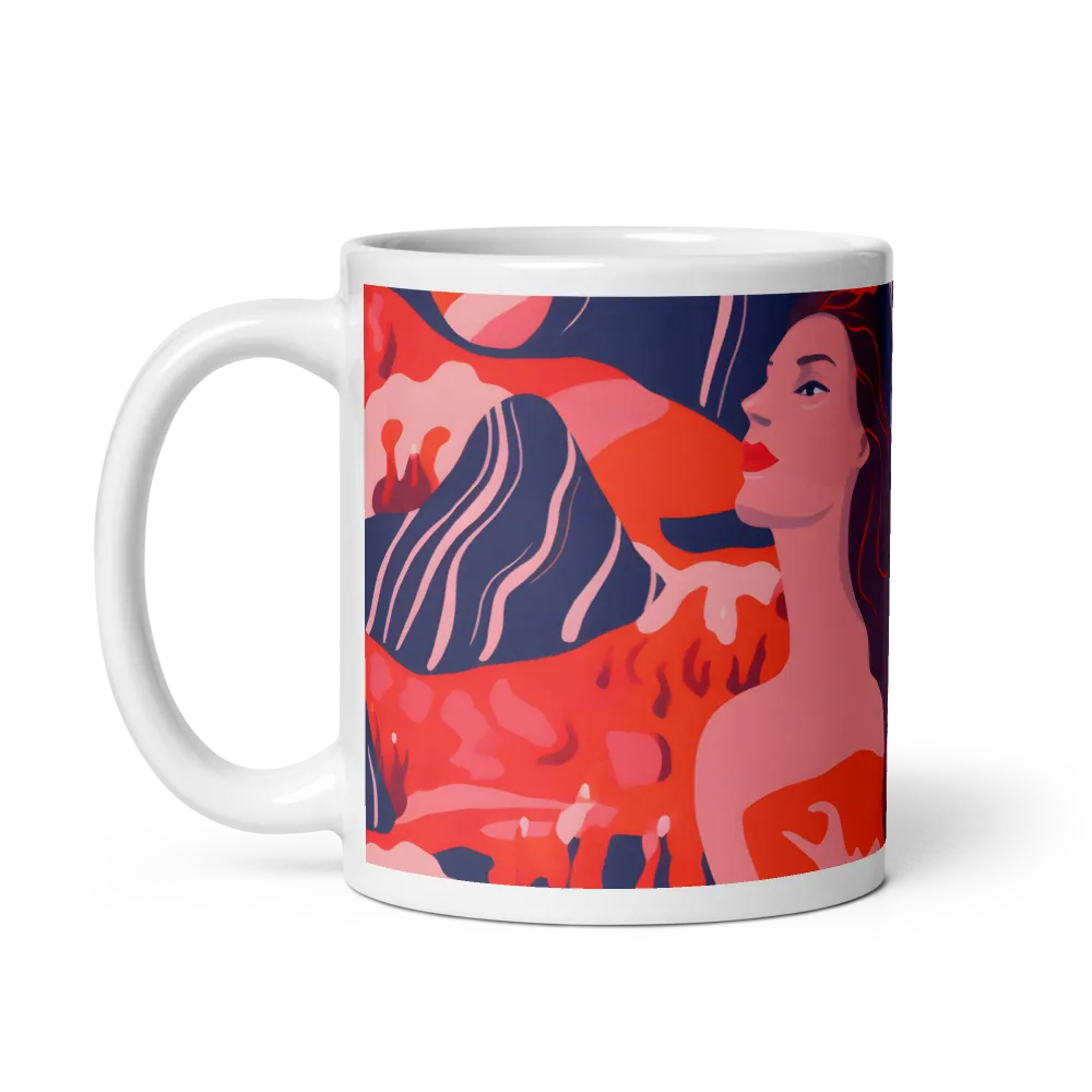 Eruption of Emotion | Mug with White inside | 11 oz