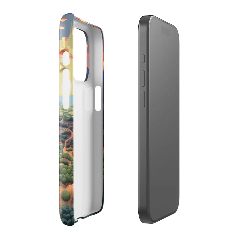 Desert Serenity at Dusk | Phone Case |  15 Pro | Snap Case | Glossy