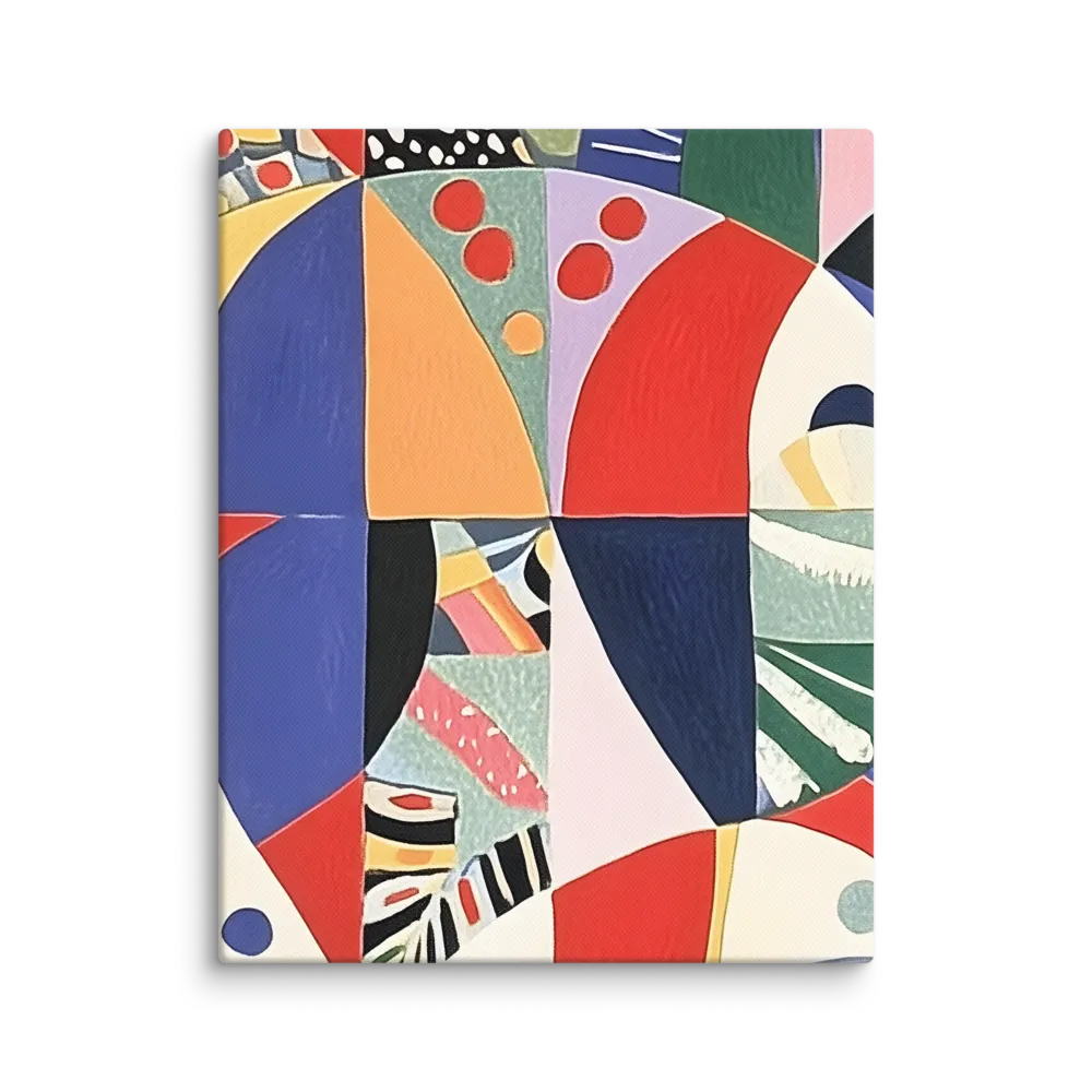 Dynamic Mosaic Symmetry | Canvas | 11″×14″