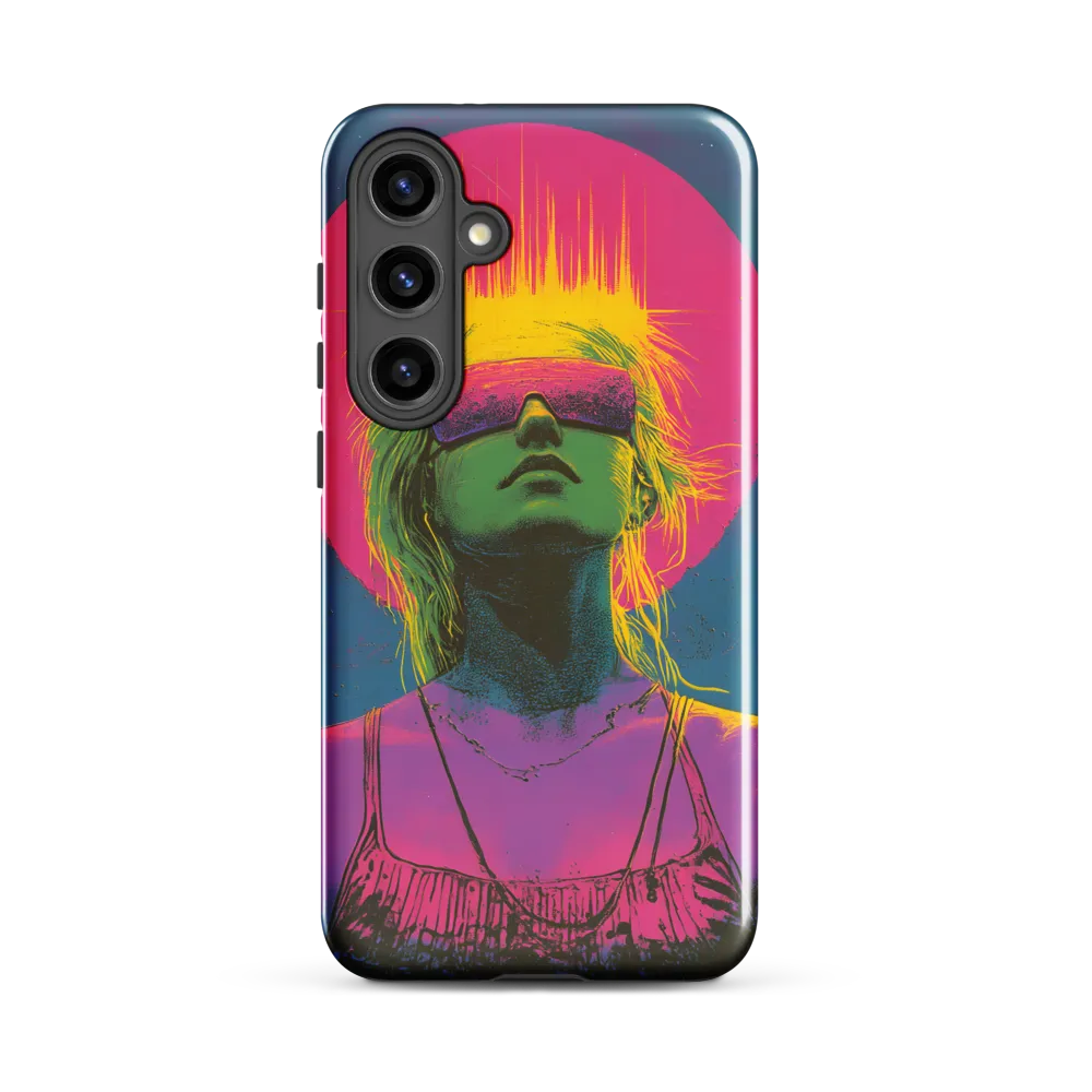 Neon Dreams: Portrait of a Modern Muse