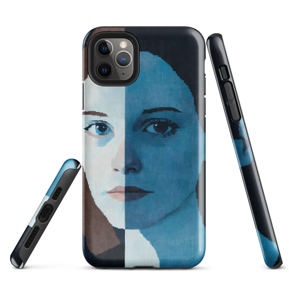 Duality in Blue | Phone Case |  11 Pro Max | Tough Case | Glossy