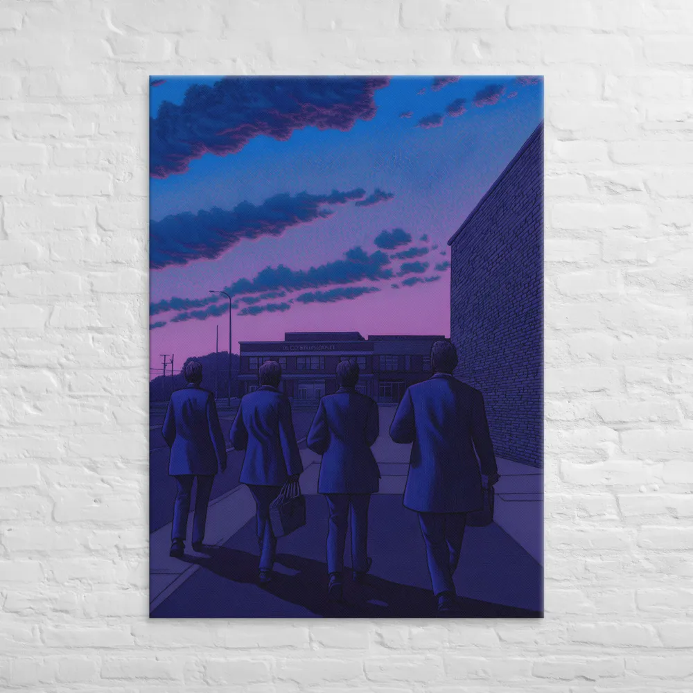 The Twilight Stroll | Canvas | 40″×55″