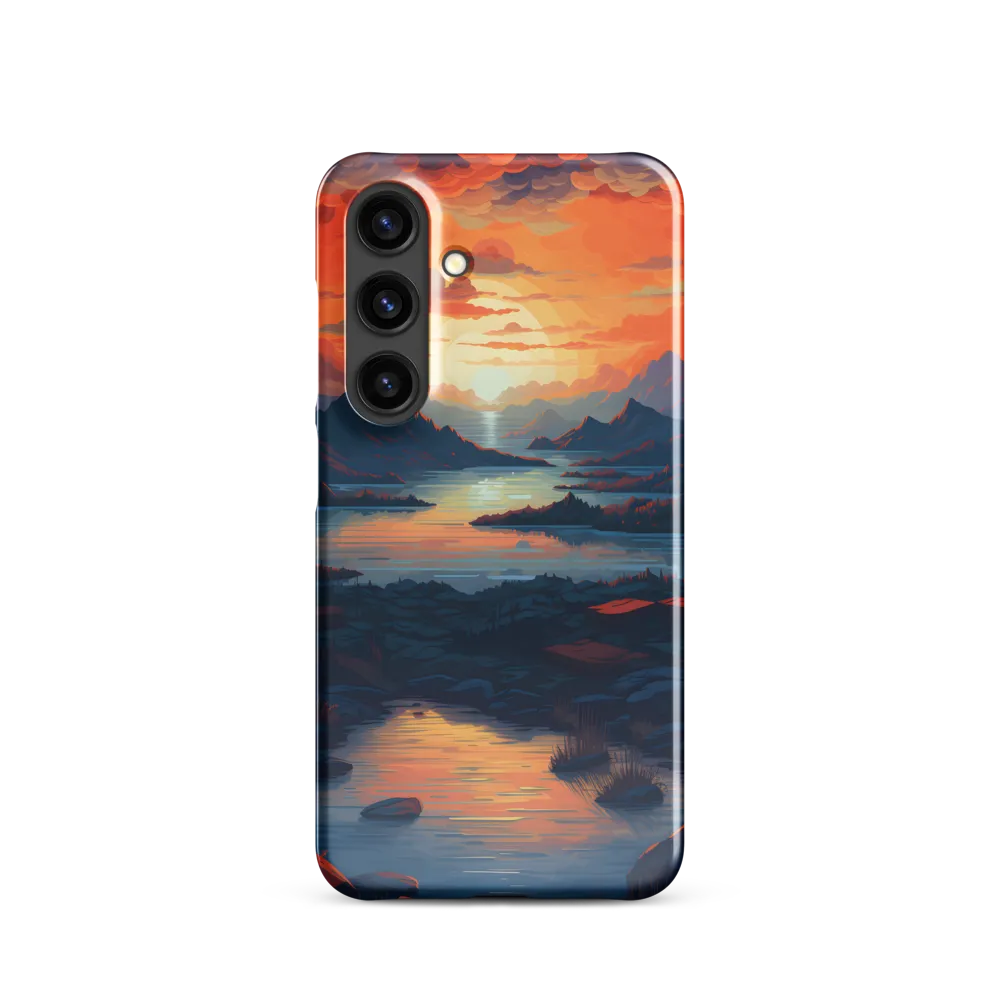 Ethereal Evening: A Digital Dusk