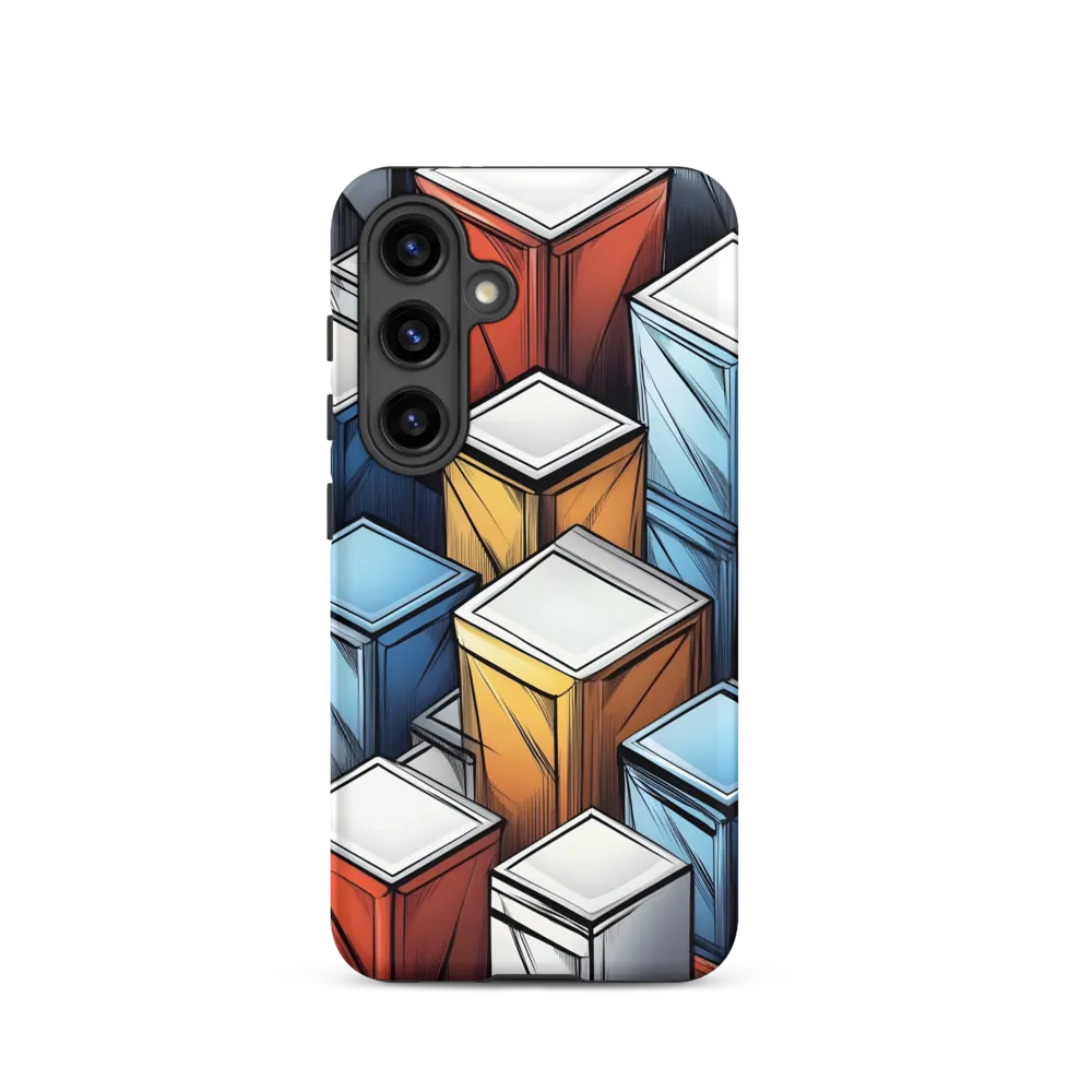 Geometry of Colorful Containers