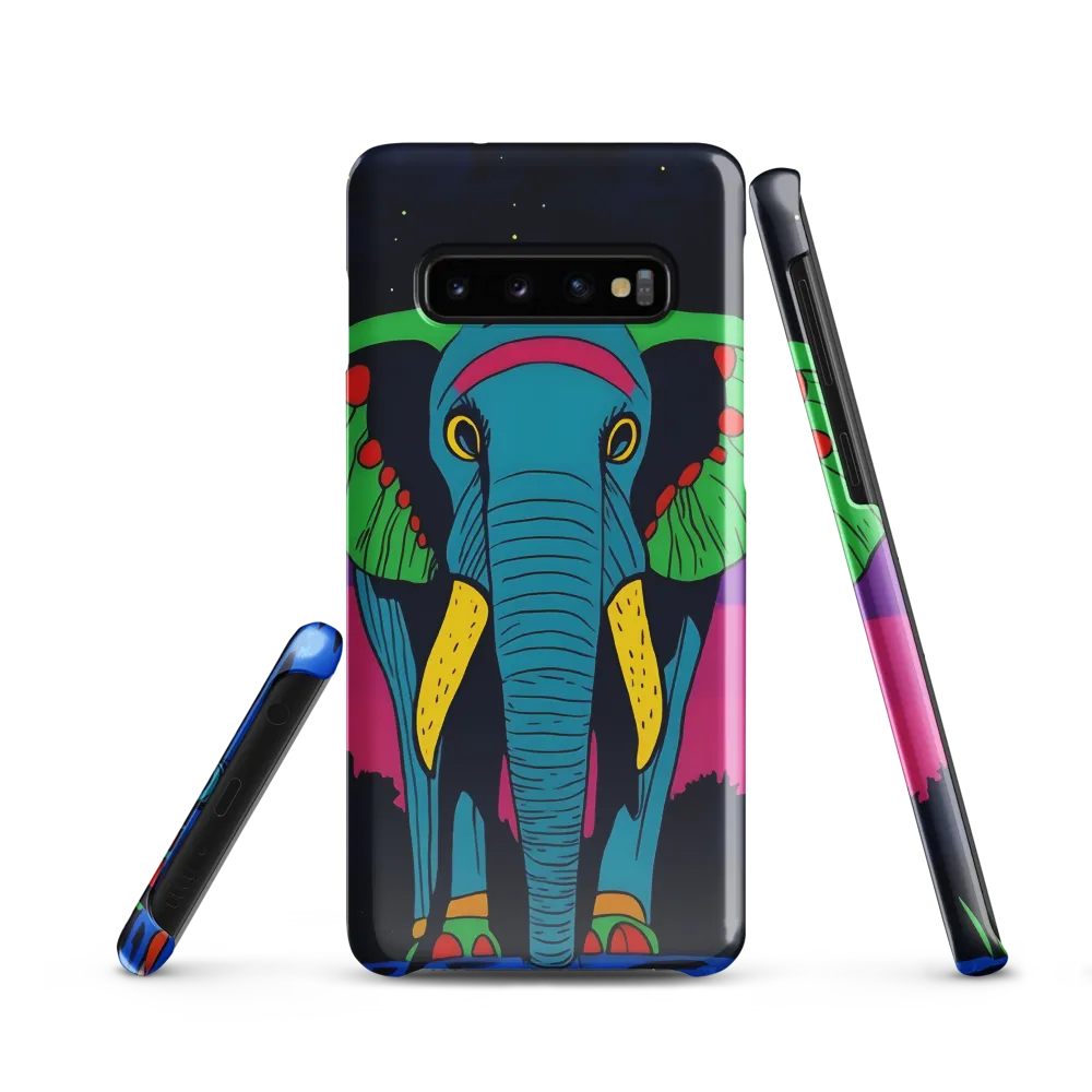 Whimsical Majesty: The Vibrant Elephant