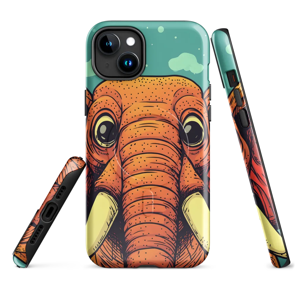 Whimsical Majesty: The Playful Elephant