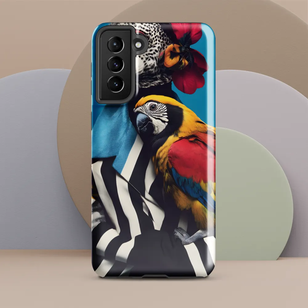 Vibrant Fusion of Flora and Fauna