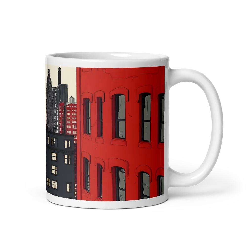 Urban Shadows | Mug with White inside | 11 oz