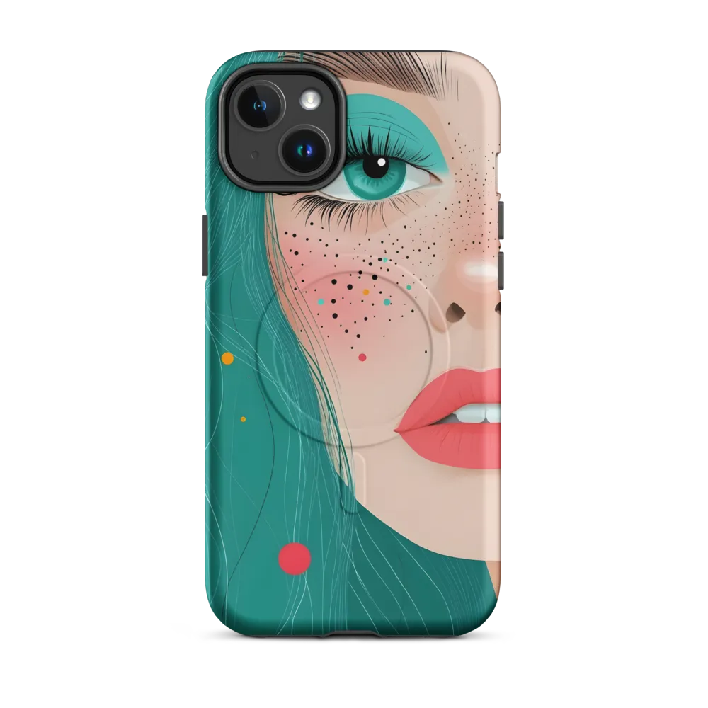 A Playful Portrait: Turquoise Temptation