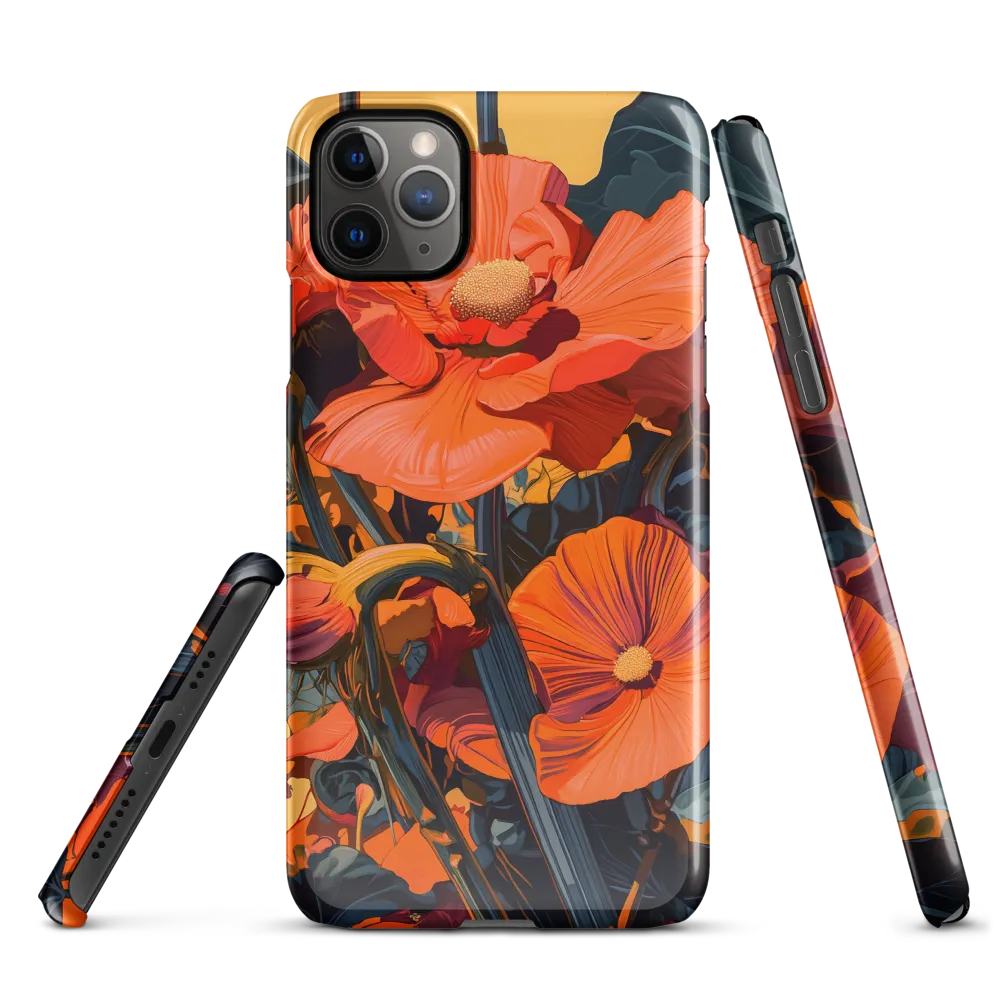 Vibrant Floral Symphony | Phone Case |  11 Pro Max | Snap Case | Glossy